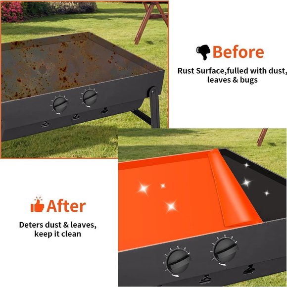 36 Inch Heavy Duty Food Grade Silicone Griddle Buddy Mat - Picture 7 of 11